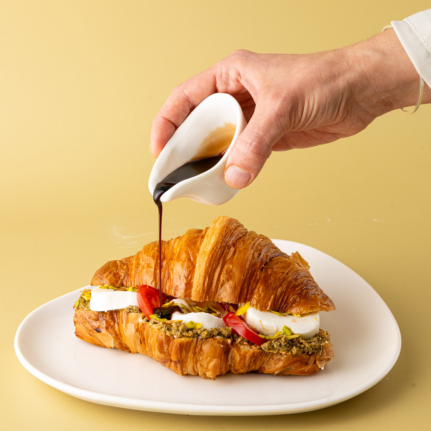 P'atelier Cafe - Croissant Menü Fotoğraf Çekimi