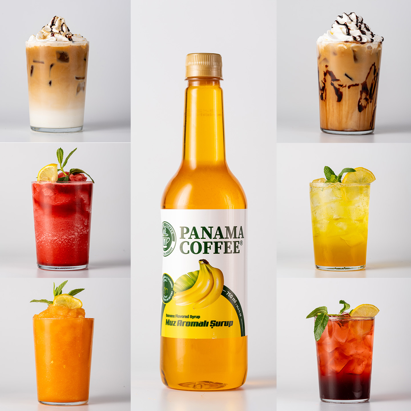 Panama Coffee — Beyaz Fon E-Ticaret Ürün Fotoğraf Çekimi